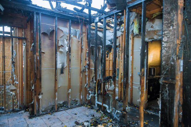 Professional Fire Damage Assessment technician working in Doylestown, OH